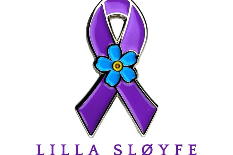 Logoen til Lilla Sløyfe