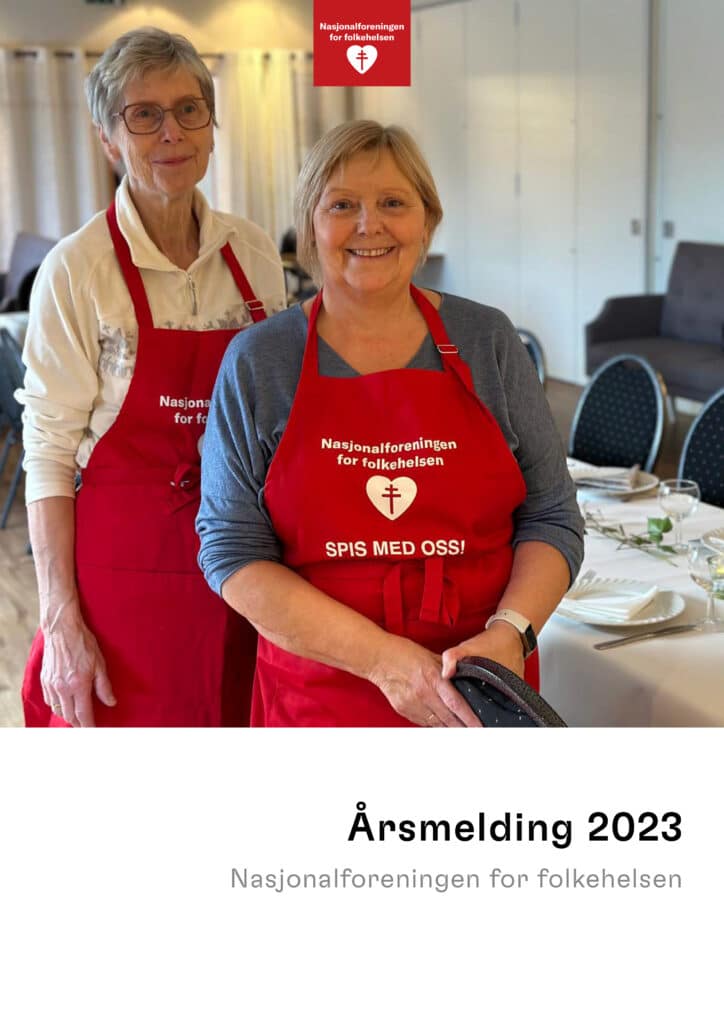 Forside på ekstern årsmelding 2023