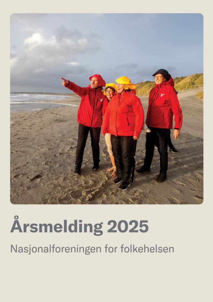 Forside på ekstern årsmelding 2025