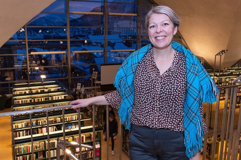 Mona Magnussen, biblioteksjef på Tromsø bibliotek